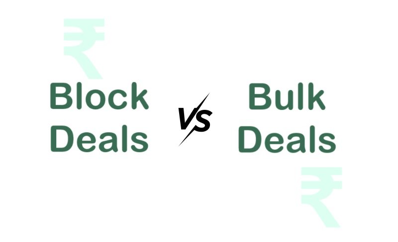 Understanding Bulk Deals and Block Deals in Simple Terms