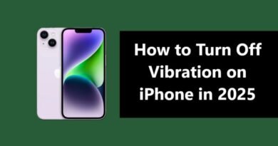 How to Turn Off Vibration on iPhone in 2025