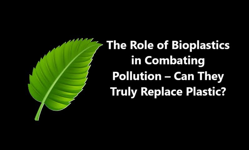 The Role of Bioplastics in Combating Pollution – Can They Truly Replace Plastic?