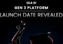 Ola S1 Gen 3 Range Launch Date Revealed