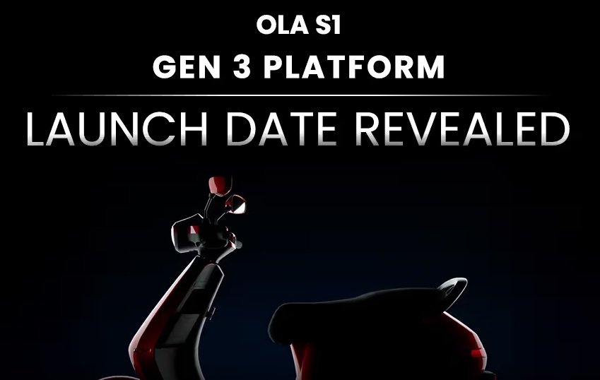 Ola S1 Gen 3 Range Launch Date Revealed