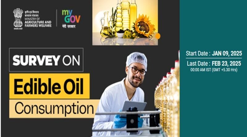 Survey on Edible Oil Consumption by MyGov