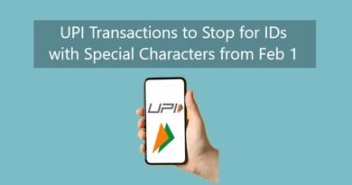 UPI Transactions to Stop for IDs with Special Characters from Feb 1