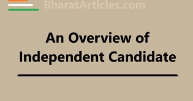 An Overview of Independent Candidate