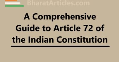 A Comprehensive Guide to Article 72 of the Indian Constitution