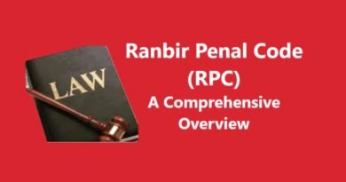 Ranbir Penal Code (RPC): A Comprehensive Overview