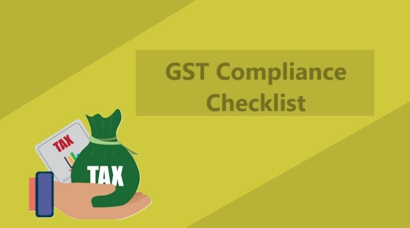 GST Compliance Checklist