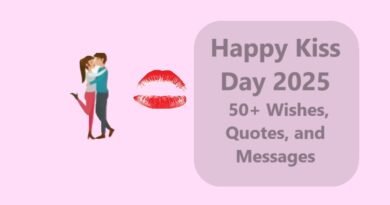 Happy Kiss Day 2025: 50+ Wishes, Quotes, and Messages