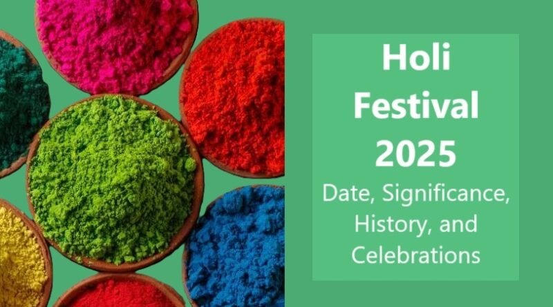 Holi Festival 2025: Date, Significance, History, and Celebrations