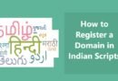 How to Register a Domain in Indian Scripts