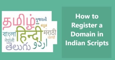 How to Register a Domain in Indian Scripts