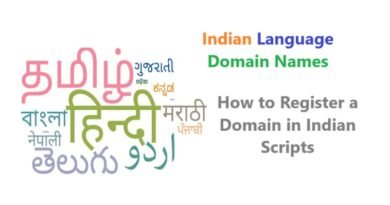 Indian Language Domain Names