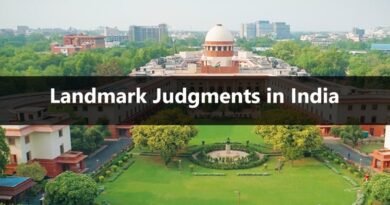 Landmark Judgments in India