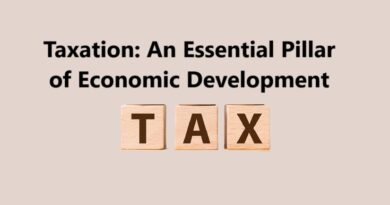 Taxation: An Essential Pillar of Economic Development