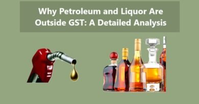 Why Petroleum and Liquor Are Outside GST