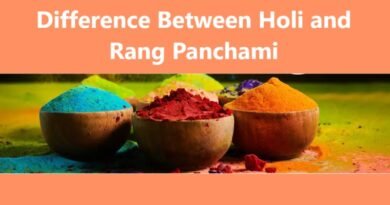 Difference Between Holi and Rang Panchami