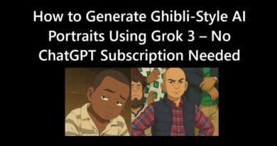 How to Generate Ghibli-Style AI Portraits Using Grok 3 – No ChatGPT Subscription Needed