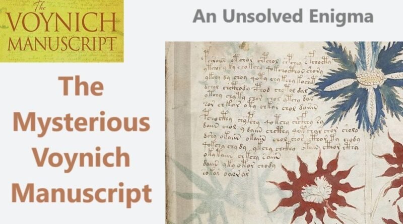 The Mysterious Voynich Manuscript: An Unsolved Enigma