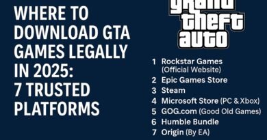 Where to Download GTA Games Legally in 2025: 7 Trusted Platforms