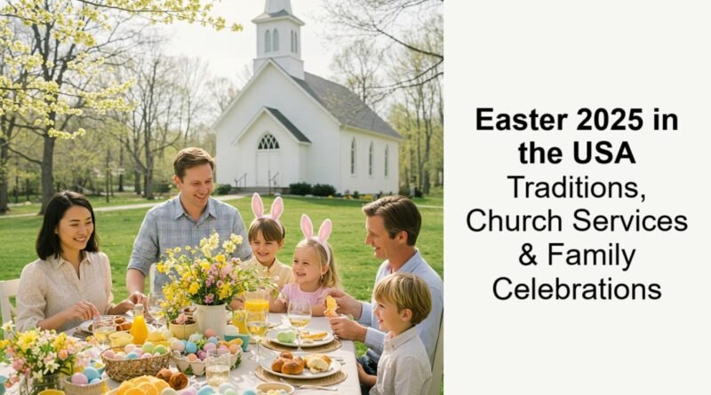 Easter 2025 in the USA: Traditions, Church Services & Family Celebrations