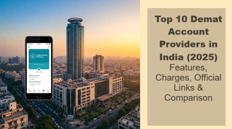 Top 10 Demat Account Providers in India (2025): Features, Charges, Official Links & Comparison