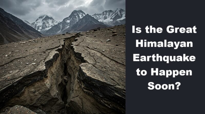 Is the Great Himalayan Earthquake to Happen Soon?