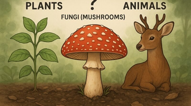 Are Mushrooms Plants or Animals?