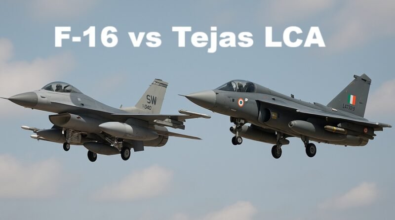 F-16 vs Tejas LCA