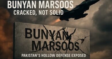 Pakistan’s Operation "Bunyan Marsoos" — A Hollow Joke? How India Exposed the Cracks in Their ‘Solid Structure’