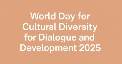 World Day for Cultural Diversity for Dialogue and Development 2025
