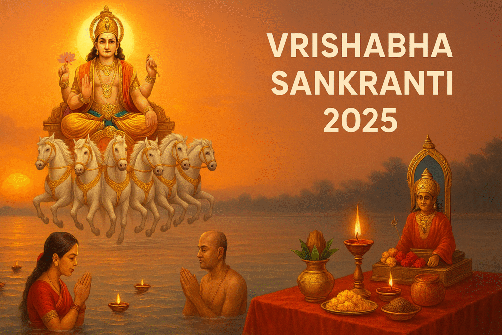 Vrishabha Sankranti 2025: Date, Punya Kaal, Significance, and Rituals