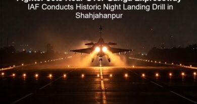 Fighter Jets Roar Over Ganga Expressway: IAF Conducts Historic Night Landing Drill in Shahjahanpur