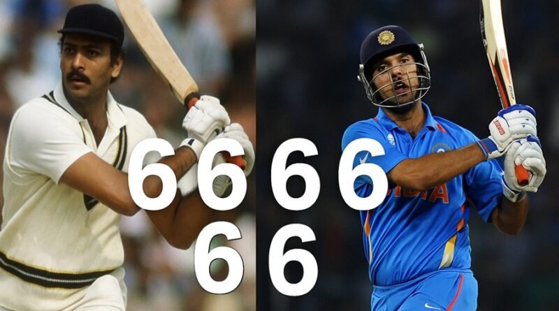 Who Was the First Indian Cricketer to Hit Six Sixes in an Over?
