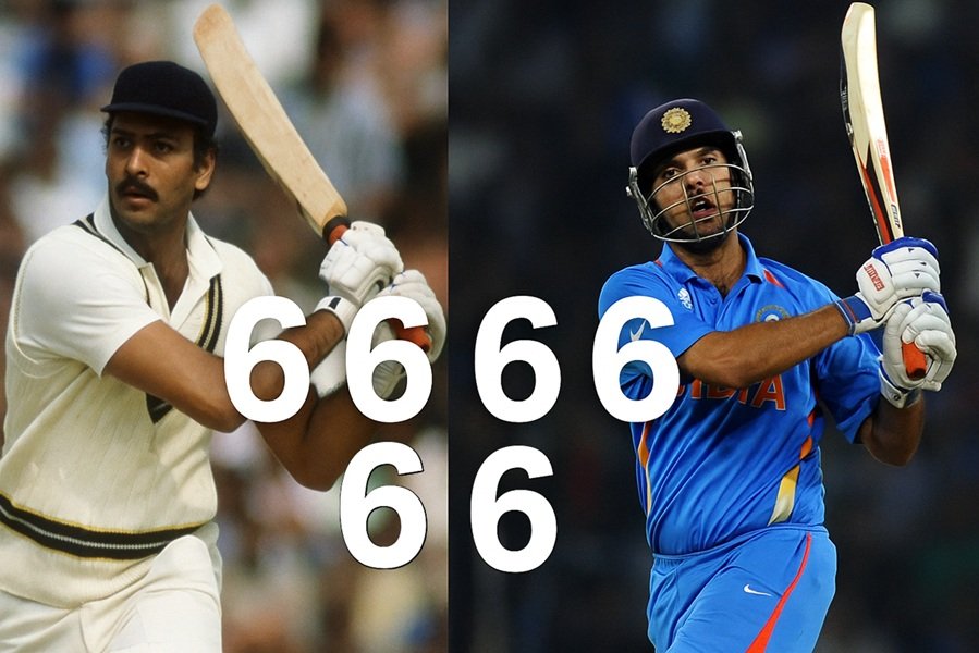 Who Was the First Indian Cricketer to Hit Six Sixes in an Over?