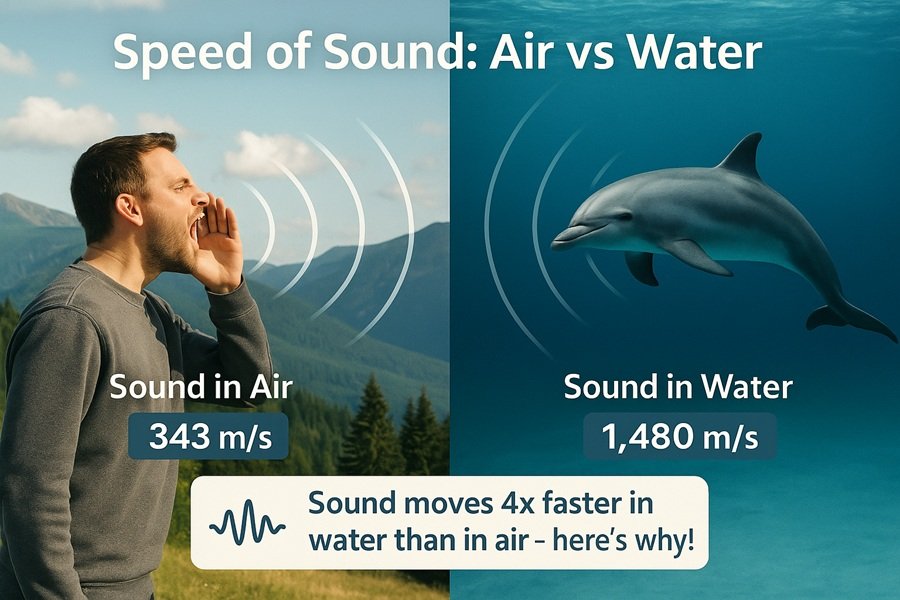 Does Sound Travel Faster in Water or Air?