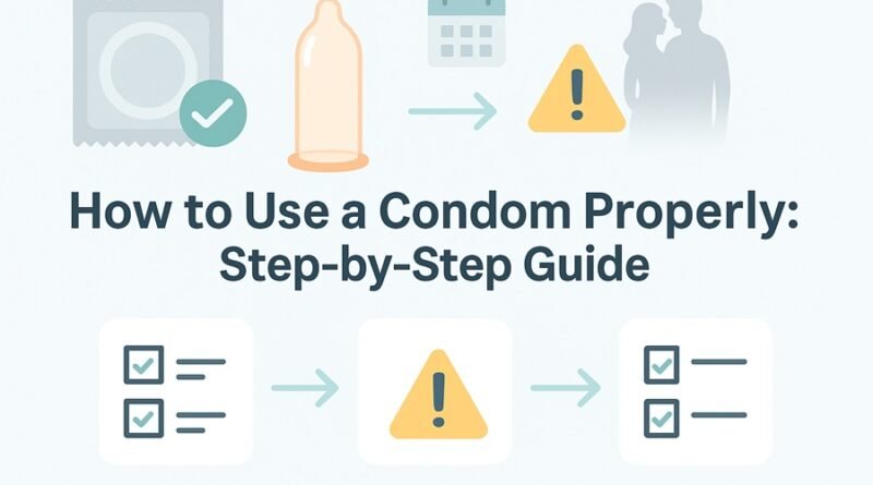 How to Use a Condom Properly: Step-by-Step Guide