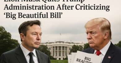 Elon Musk Quits Trump Administration After Criticizing ‘Big Beautiful Bill’