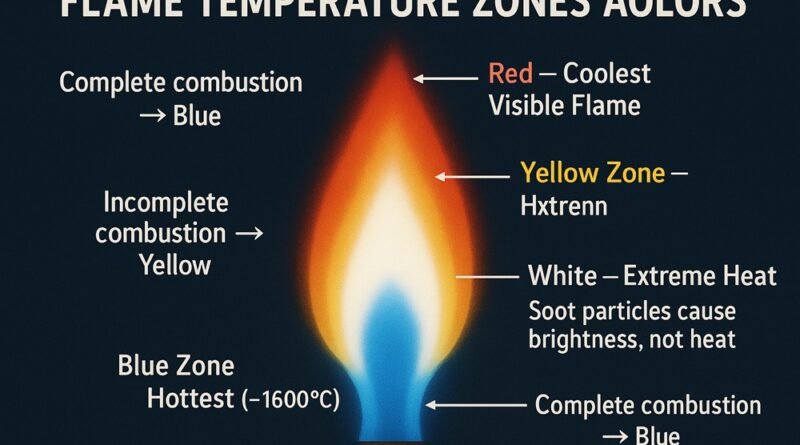 What’s the Colour of the Hottest Part of the Flame?
