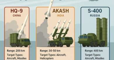 HQ-9 vs Akash vs S-400: Air Defense Systems
