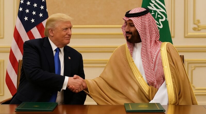 Trump Inks $600 Billion Economic Pact with Saudi Arabia