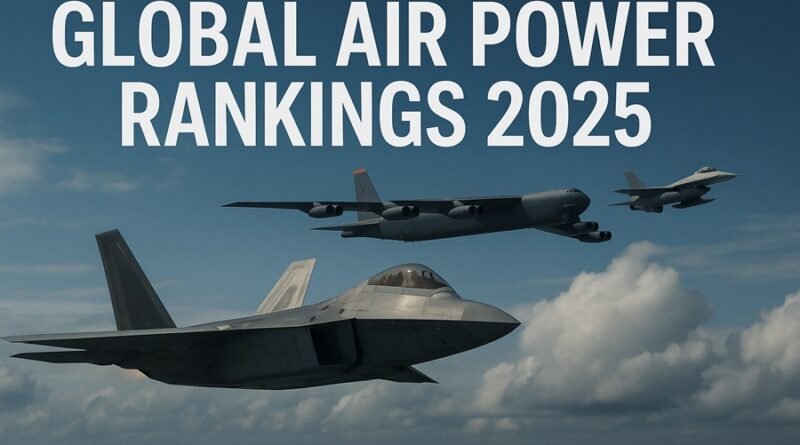 Global Air Power Rankings 2025 - WDMMA