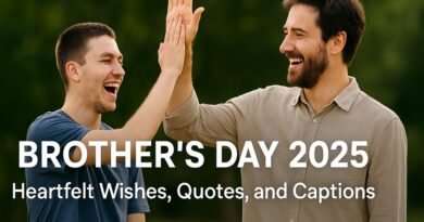 Brother's Day 2025: Heartfelt Wishes, Quotes & Captions