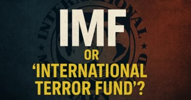 IMF or "International Terror Fund"? A Grim Joke with Global Consequences