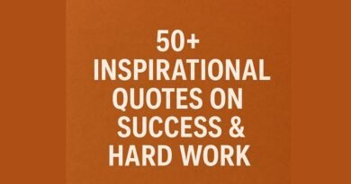 50+ Inspirational Quotes on Success & Hard Work to Motivate You