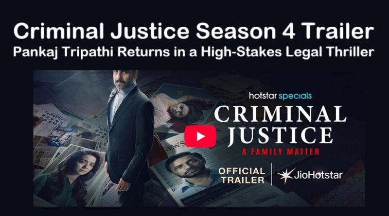 Criminal Justice Season 4 Trailer