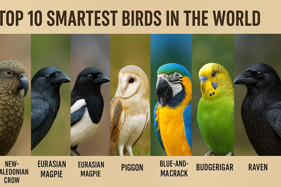 Top 10 Smartest Birds in the World: Nature’s Feathered Geniuses