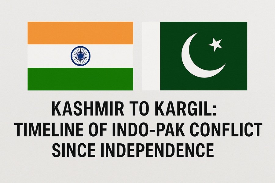 Kashmir to Kargil: Timeline of Indo-Pak Conflicts Since Independence