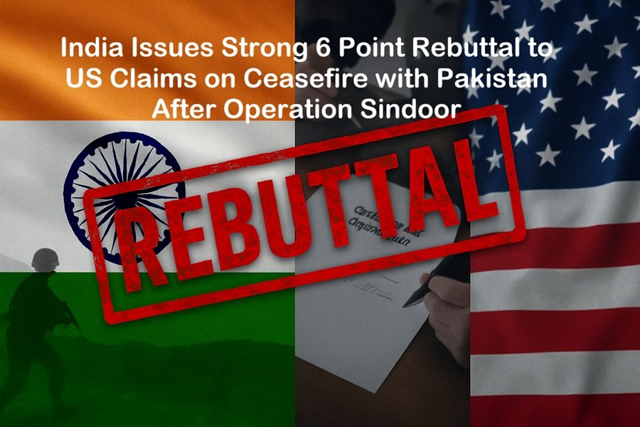 India Issues Strong 6 Point Rebuttal to US Claims on Ceasefire with Pakistan After Operation Sindoor