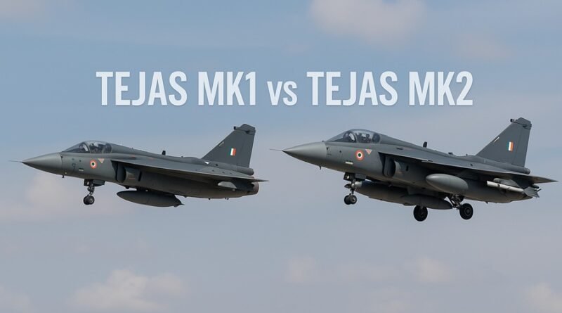 Tejas Mk1 vs Tejas Mk2