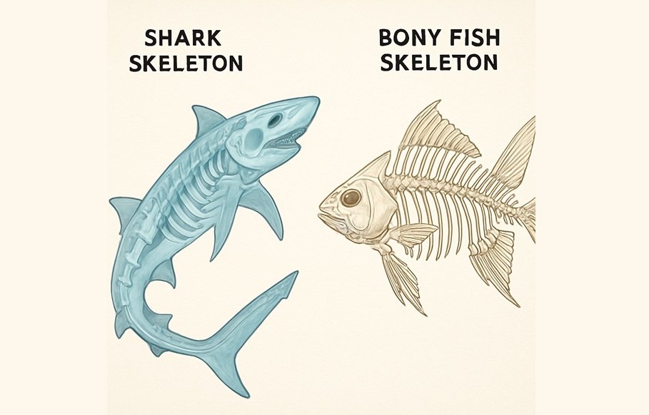 Do sharks have bones?